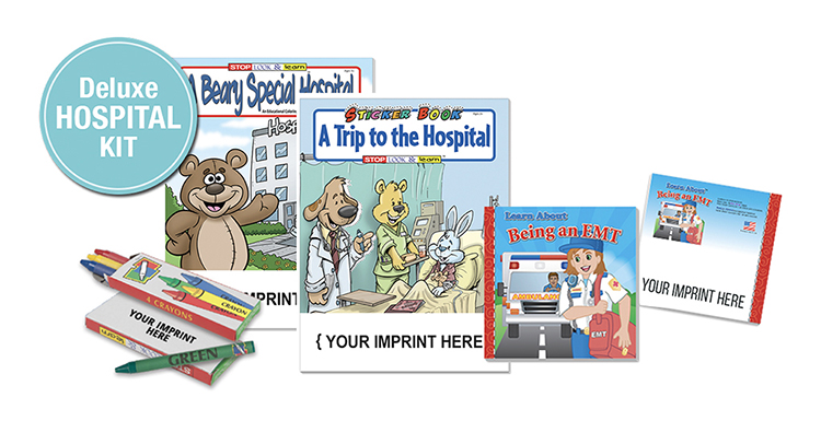 Product Photo 1 Deluxe Hospital Coloring & Activity Kit