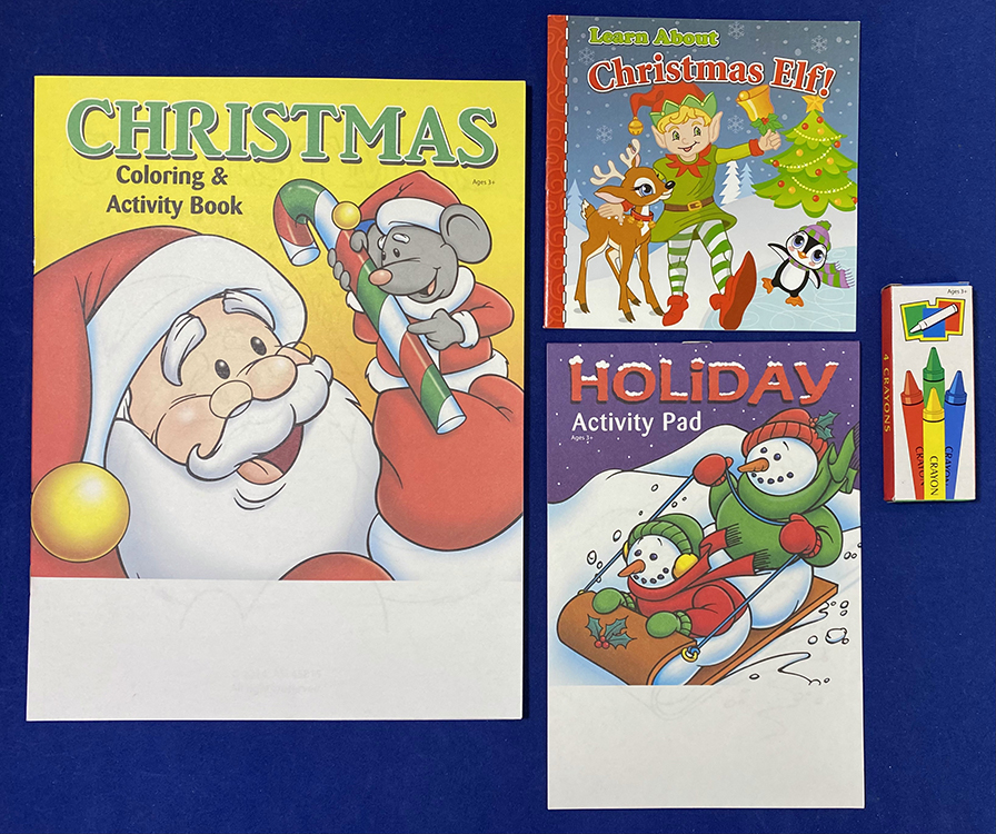Product Photo 1 Deluxe Holiday Coloring & Activity Kit - Christmas 1