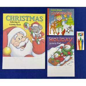 Deluxe Holiday Coloring & Activity Kit - Christmas 1 - CB4542