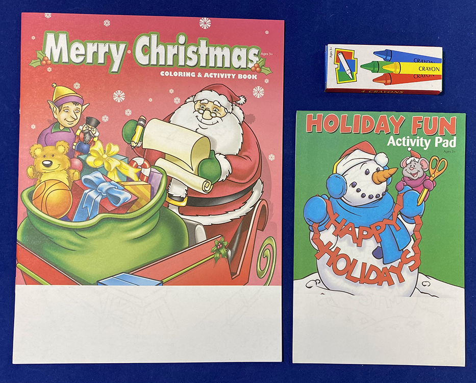 Product Photo 1 Holiday Coloring & Activity Kit - Christmas 2