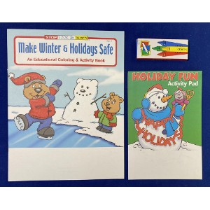 Holiday Coloring & Activity Kit - Christmas 3 - CB4545