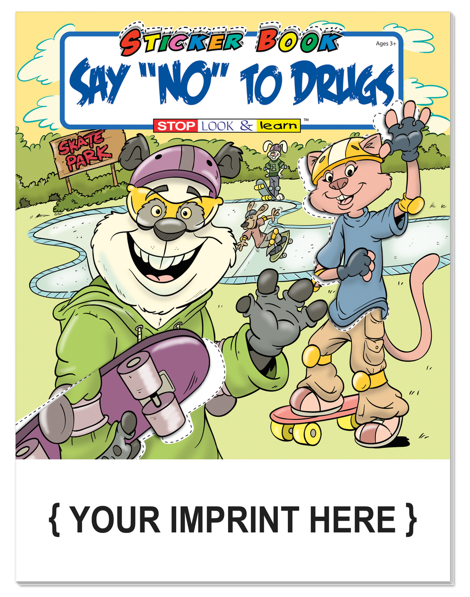 Product Photo 1 Say "No" To Drugs Sticker Book