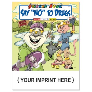 Say "No" To Drugs Sticker Book - CB4546