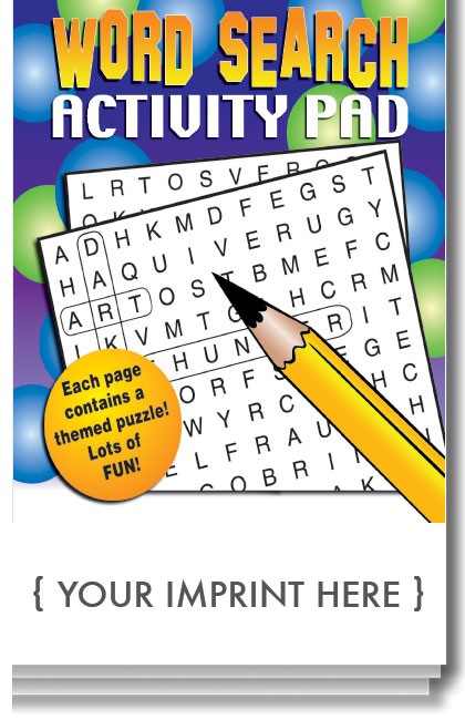 Product Photo 1 Word Search Activity Pad