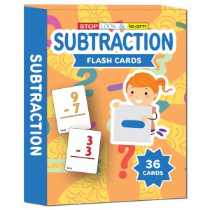 Flash Card Set - Subtraction - CB4563
