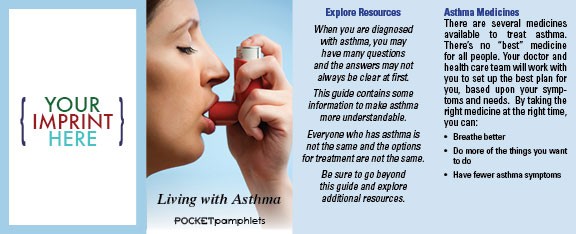 Product Photo 1 Living with Asthma Pocket Pamphlet