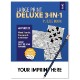 LARGE PRINT Deluxe 3-in-1 Puzzle Book Pack. Volume 2