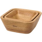 Photo 11 La Cuisine Acacia Wood Nesting Snack Bowl Set