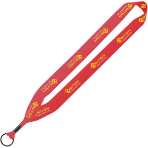 Polyester Waffle Weave Dye Sublimated Lanyard, 1" - SZ9117