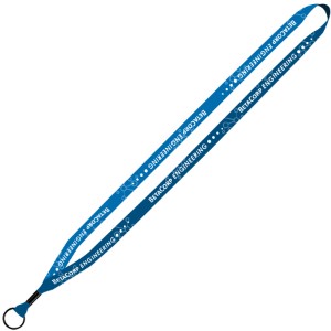 Dye-Sublimated Waffle Weave Lanyard, 1/2" - SZ9151