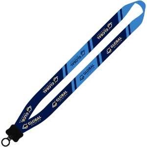 Dye-Sublimated Waffle Weave Lanyard, 3/4" - SZ9153