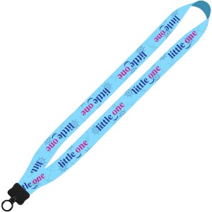 Dye Sublimated Waffle Weave Lanyard, 1" - SZ9154