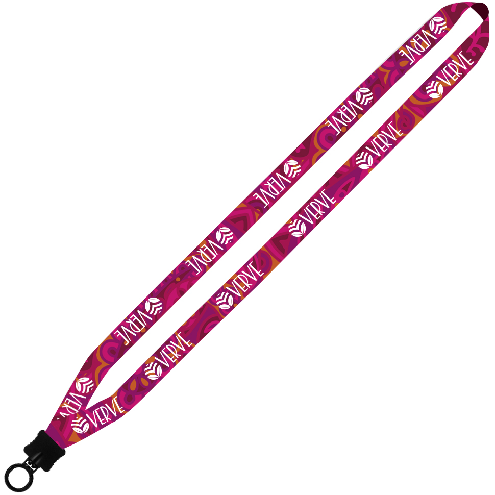 Product Photo 1 Dye-Sublimated Waffle Weave Lanyard, 1/2"