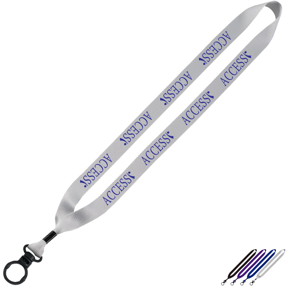 Product Photo 1 Polyester Lanyard with O-Ring, 3/4"
