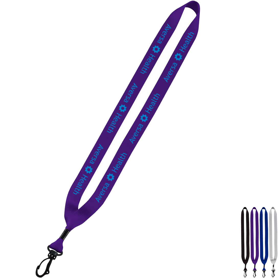 Product Photo 1 Polyester Lanyard with Swivel Snap Hook, 3/4"