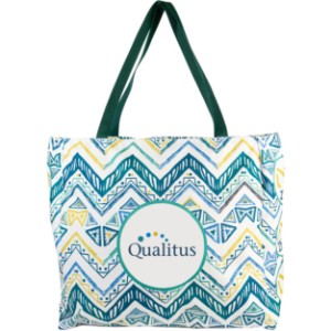 Large Full Side Heavy Duty Polyester Gusset Tote - LT1001
