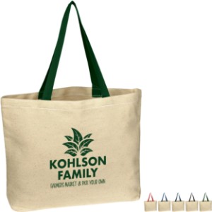 Natural Cotton Canvas Tote Bag - HT6213