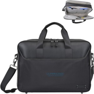 Travis & Wells® Lennox Recycled Nylon Laptop Portfolio - GM1822