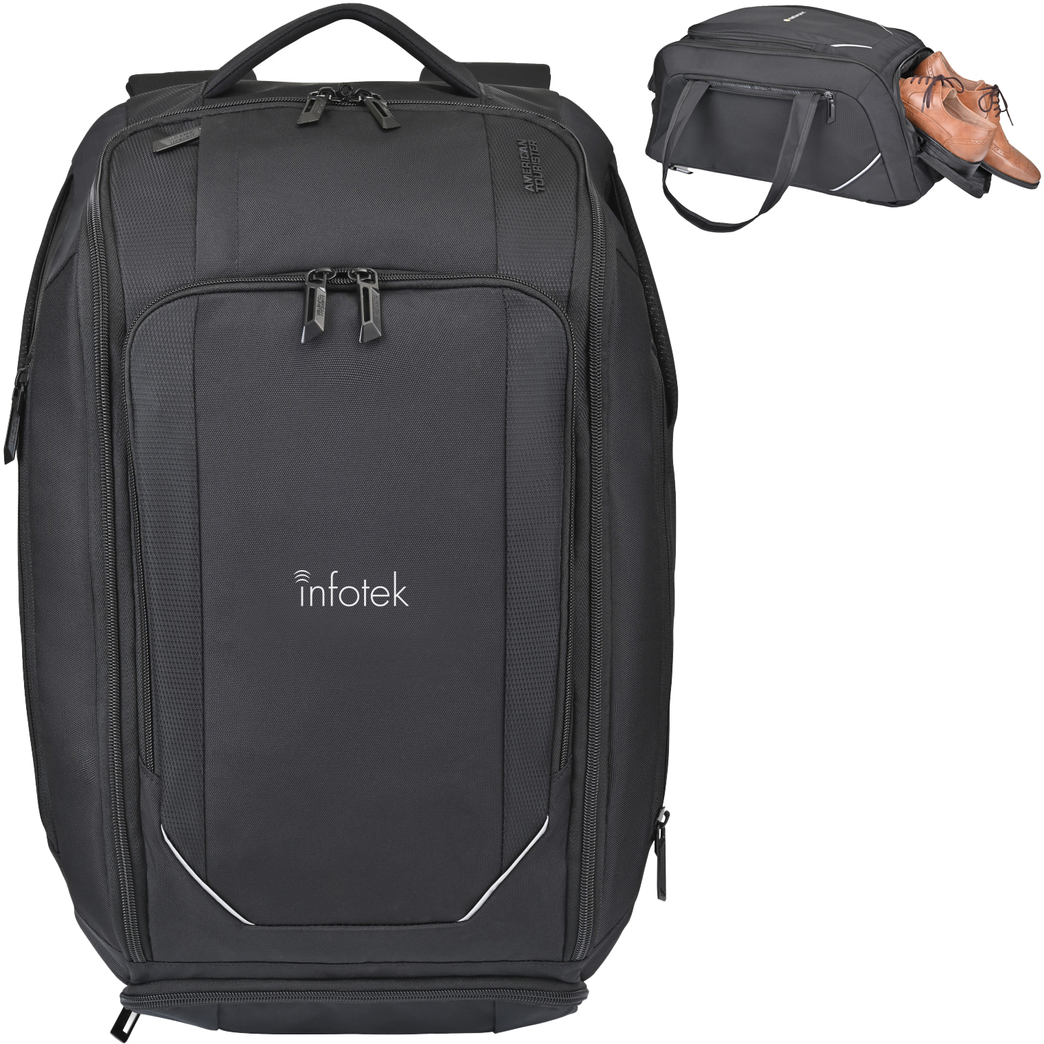 Product Photo 1 American Tourister® Zoom Turbo Polyester Convertible Backpack & Duffel