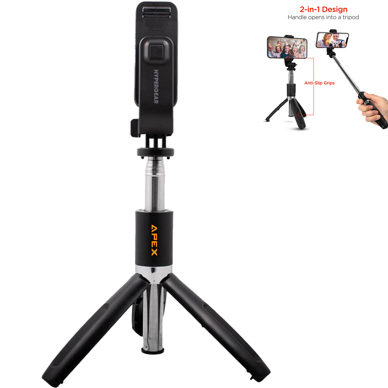 Product Photo 1 Hypergear Snapshot Wireless Selfie Stick & Tripod