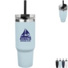 Photo 15 Naomi Intrepid Vacuum Insulated Stainless Steel Tumbler w/ Straw, 40oz.