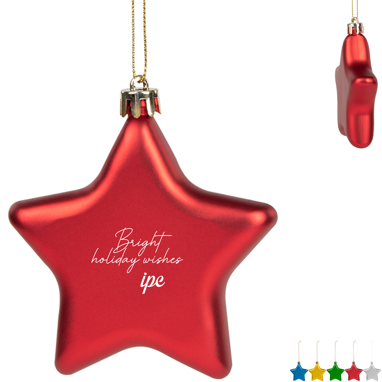 Product Photo 1 Shatter-Resistant Star Ornament