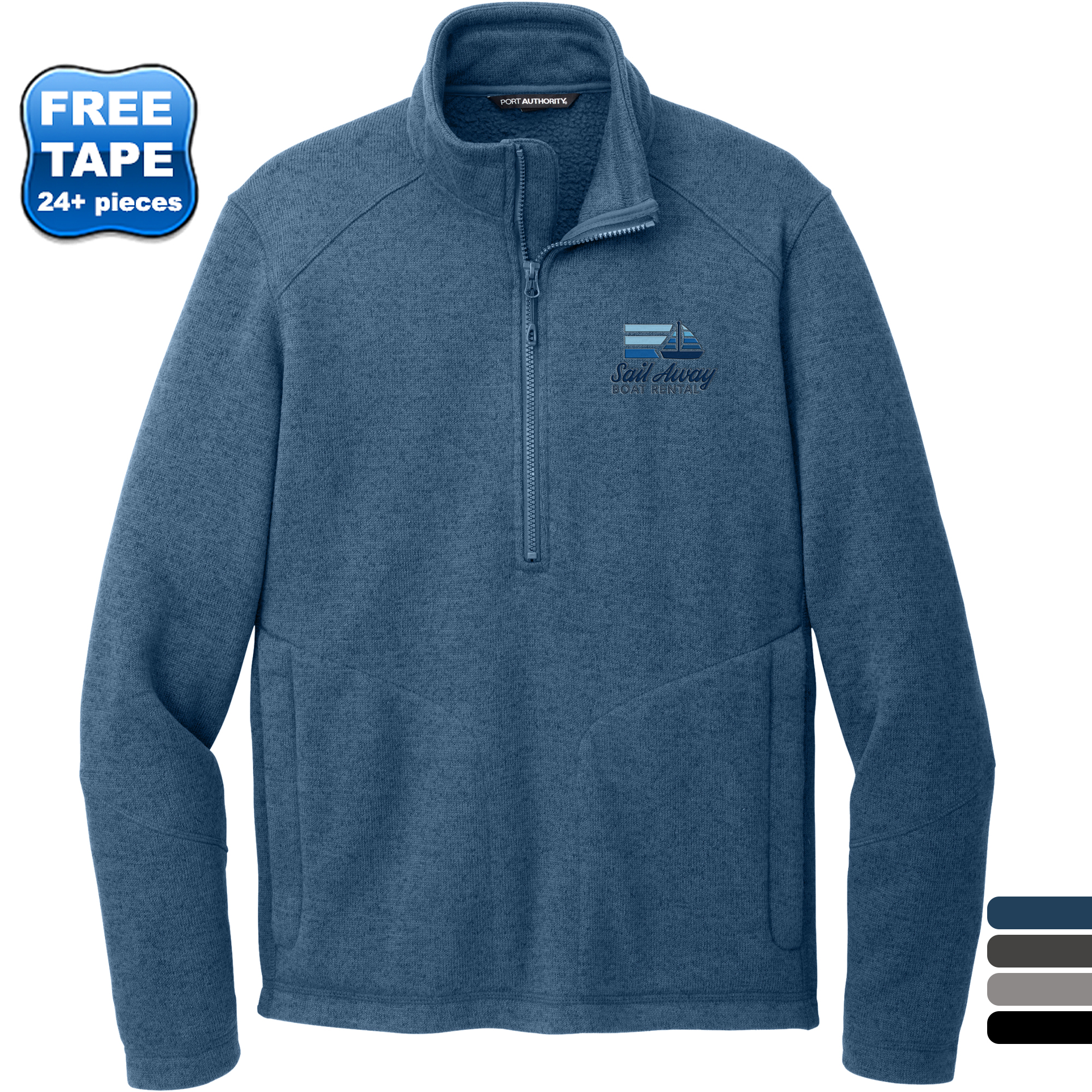Product Photo 1 Port Authority® Arc Sweater Fleece Men's 1/4 Zip