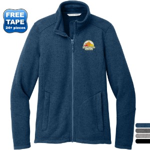 Port Authority® Arc Sweater Fleece Ladies' Jacket - WJ6801