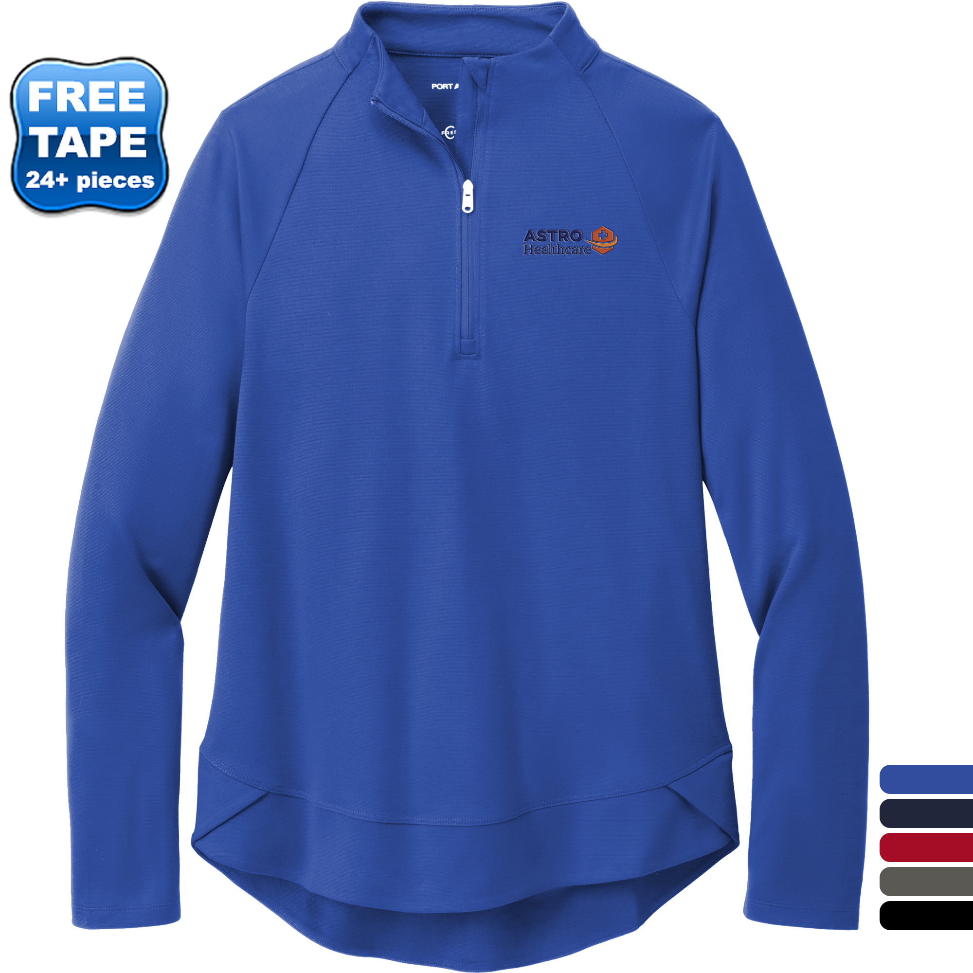 Product Photo 1 Port Authority® C-FREE™ Recycled Poly/Cotton Cypress Ladies' 1/4 Zip