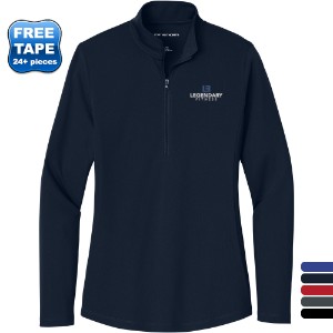 Port Authority® Dry Zone® UV Micro-Mesh Polyester Ladies' 1/4 Zip - WJ6808