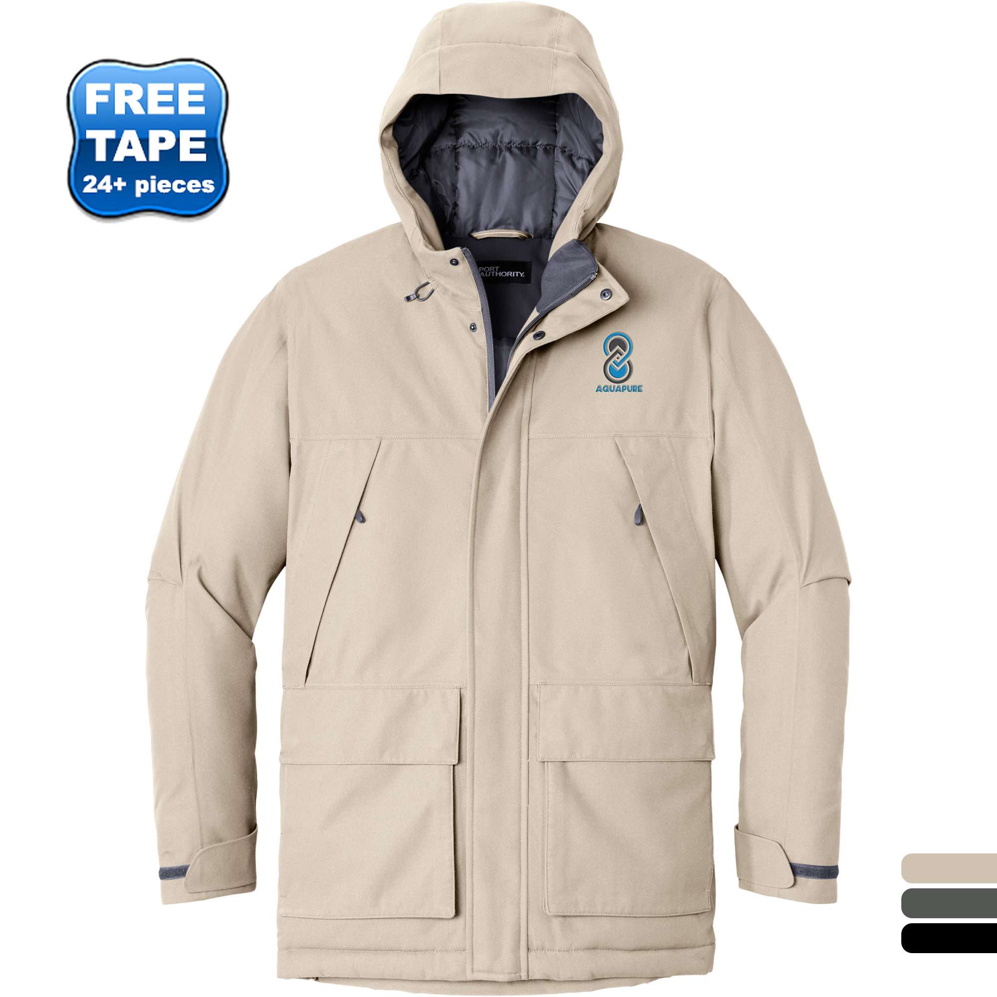 Product Photo 1 Port Authority® Latitude Waterproof Polyester Heavyweight Men's Parka