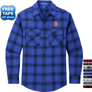 Port Authority® Plaid Cotton/Poly Flannel Men's Shirt - WJ6813