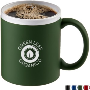 Sunrise Velvet-Touch Ceramic Mug, 11oz. - EV1070