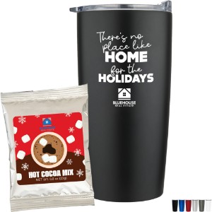 Holiday Hot Chocolate Mix & Straight Tumbler Gift Set - PV1113