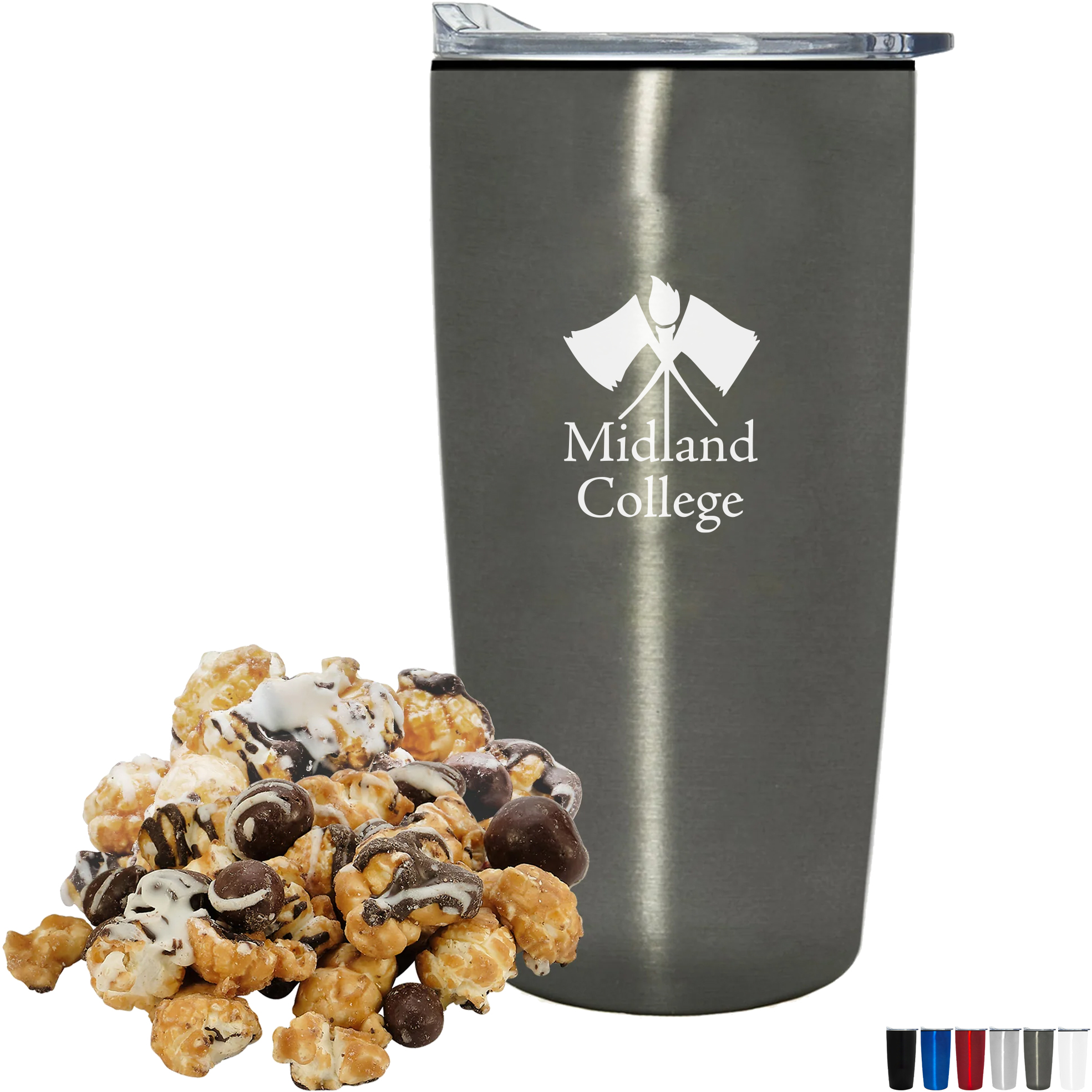 Product Photo 1 Caramel Latte Popcorn & Straight Tumbler w/ Plastic Liner Gift Set