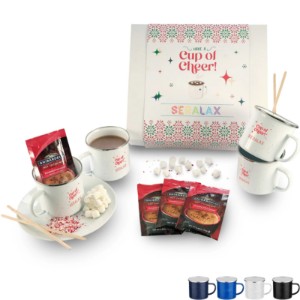 Cup of Cheer Mugs & Hot Chocolate Gift Set - PV1076