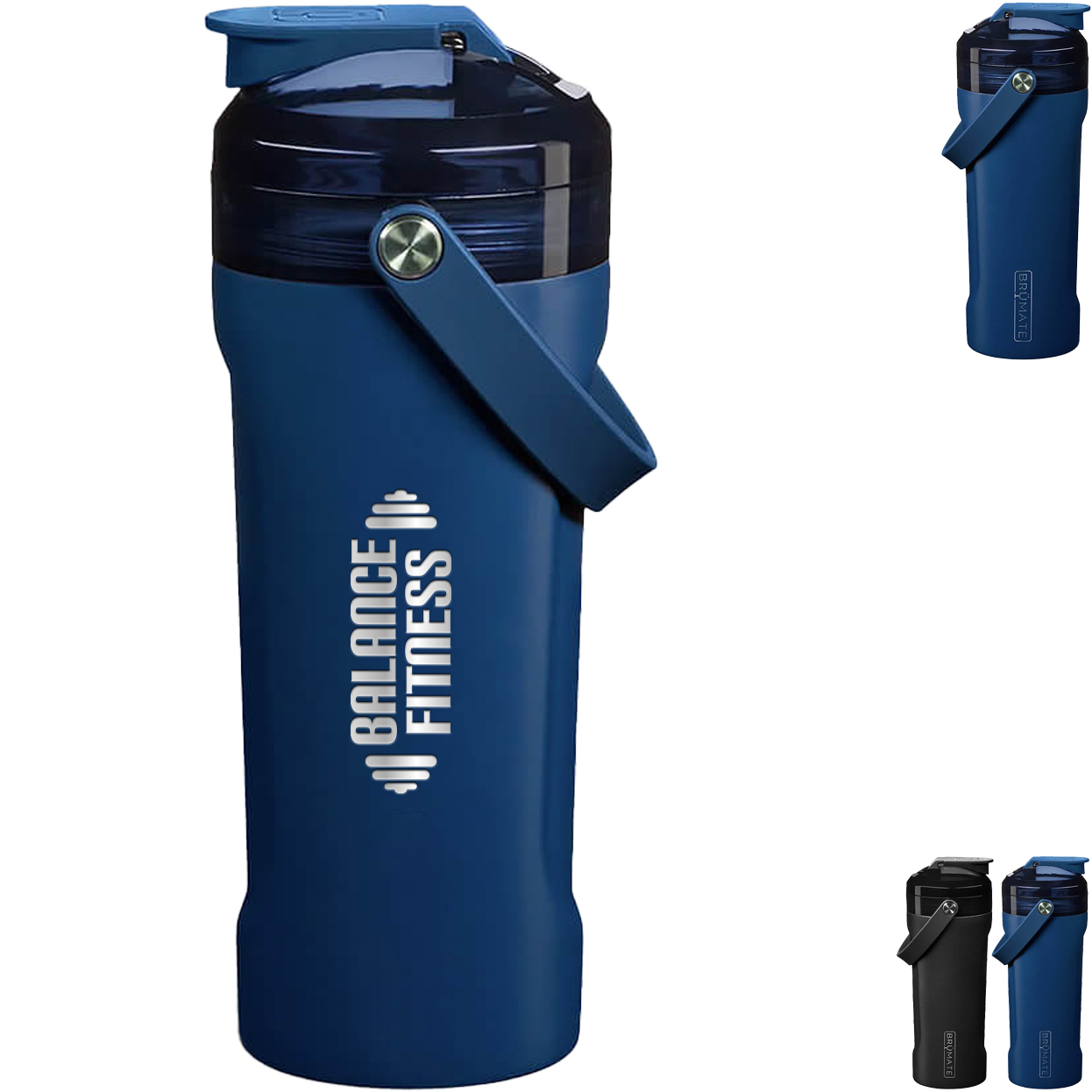 Product Photo 1 BRUMATE® Multi-Shaker Stainless Steel Bottle, 26oz.