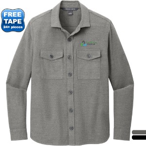 MERCER+METTLE™ Long Sleeve Twill Men's Overshirt - WJ6770