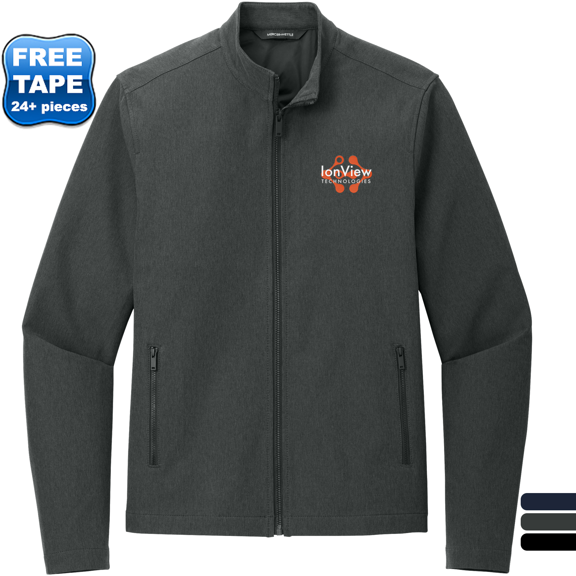 Product Photo 1 MERCER+METTLE™ Stretch Soft Shell Poly/Spandex Men's Jacket