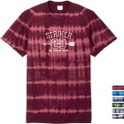 Photo 5 Port & Company® Allover Stripe Tie Dye Cotton Unisex Tee