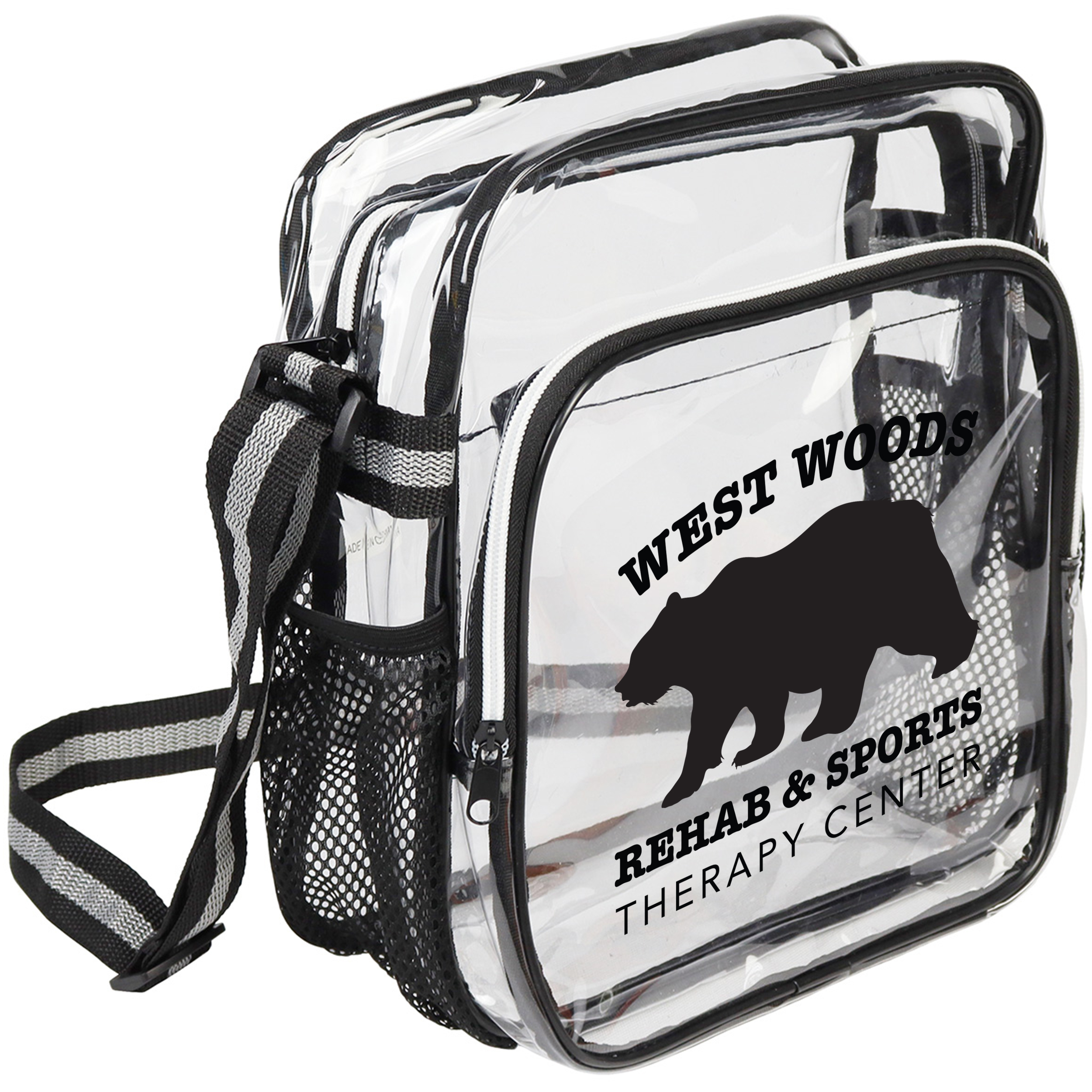 Product Photo 1 Diamond Clear TPU Messenger Bag