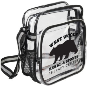 Diamond Clear TPU Messenger Bag - AR1159