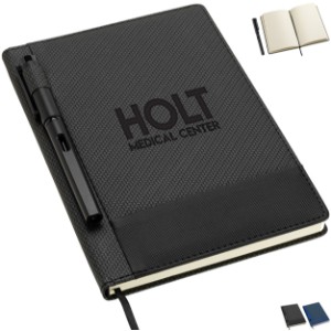 Symposium Textured Journal w/ Pen, 8-1/2" x 5-7/8" - AR1189