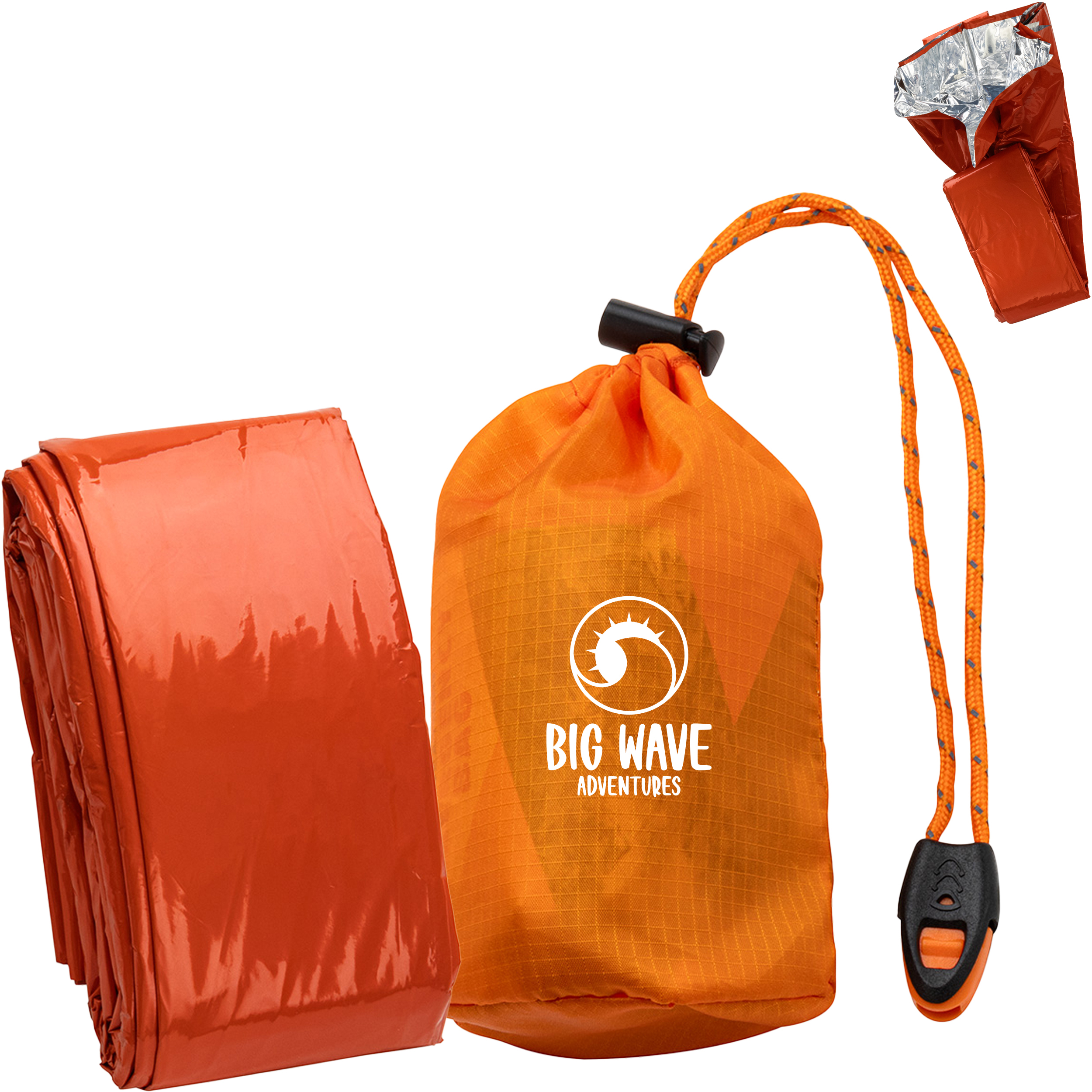 Product Photo 1 Chamber Compact Emergency Sleeping Bag w/ Carrying Pouch