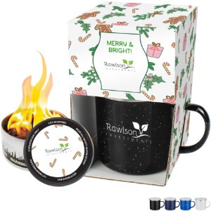 Portable Bonfire in Camp Mug Gift Set 16 oz. - MD8809