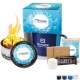 Portable Bonfire, Hot Chocolate Mix & S'mores Kit in Camp Mug Gift Set 16 oz.