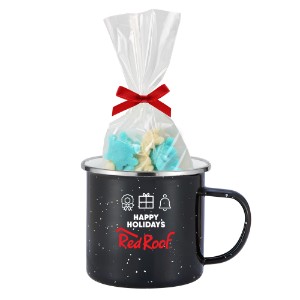 Gummy Snowflakes in Camp Mug with Stuffer 16 oz. - MD8816