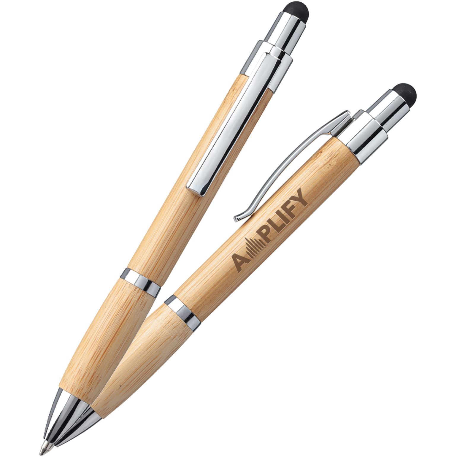 Product Photo 1 Kafza Bamboo Retractable Stylus Pen