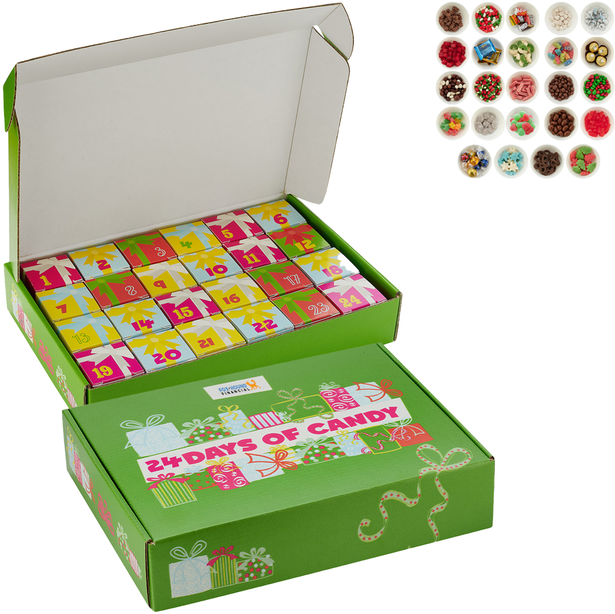 Product Photo 1 Holiday Candy Box, 24 Days
