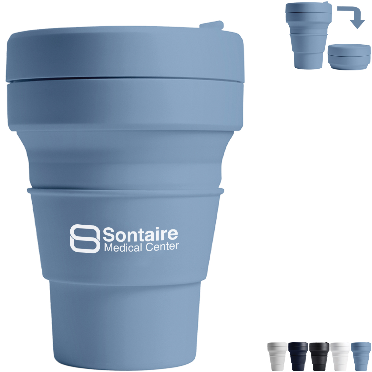 Product Photo 1 Stojo® Collapsible Cup, 12oz.